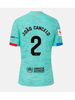 Barcelona Joao Cancelo #2 Ausweichtrikot 2023-24 Kurzarm